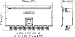 Marco OCS9/E Sistème vidange huile électronique - 9 vannes BSP (110-240 Volt) 1