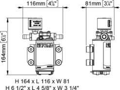 Marco UP2/E pump drawing