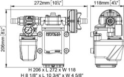 Marco UP6/A pump drawing