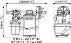 Marco UP9/A pump drawing